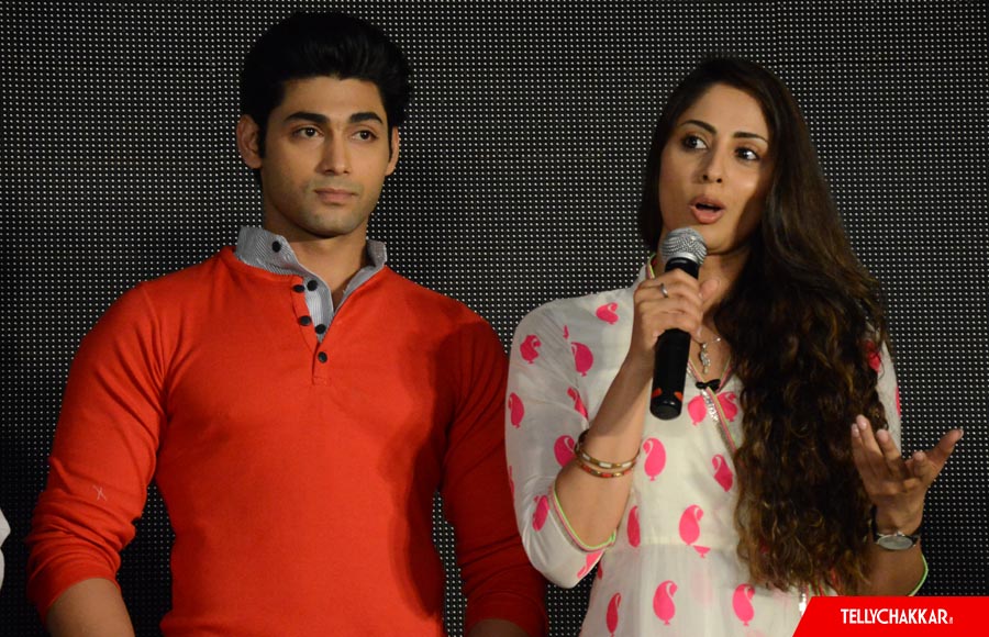 Ruslaan Mumtaz and Sangeeta Ghosh