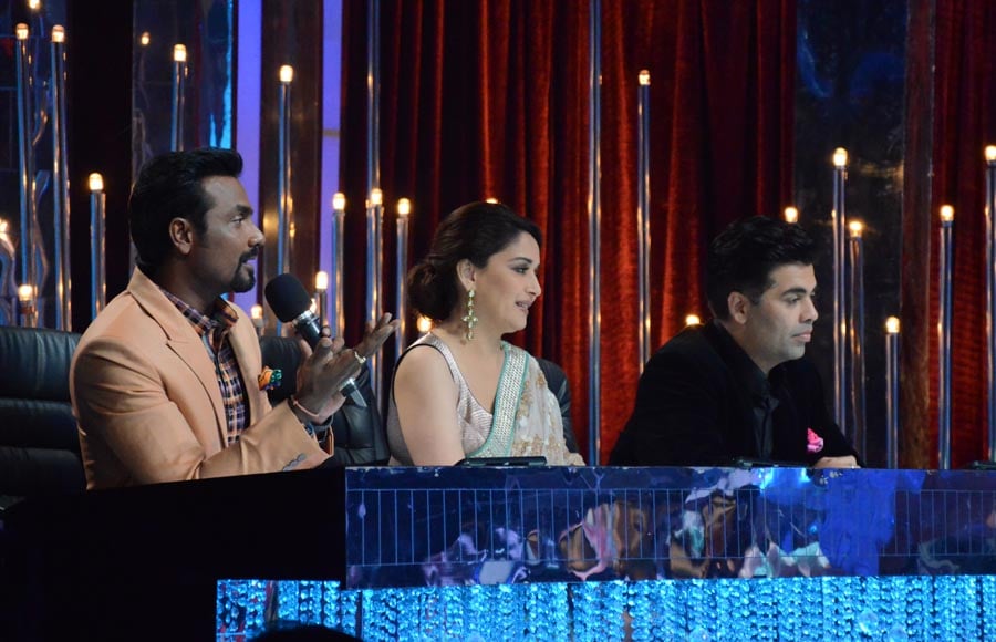 Remo D'Souza,Madhuri Dixit,Karan Johar