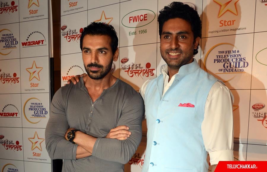 John Abraham and Abhishek Bachchan