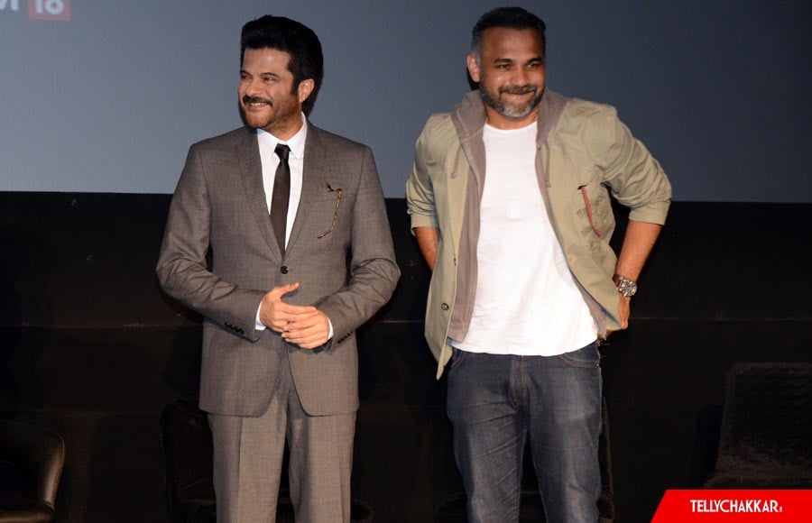 Anil Kapoor with Abhinay Deo