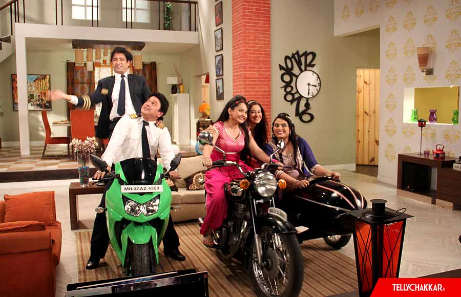 On the sets: SAB TV's Jeannie Aur Juju