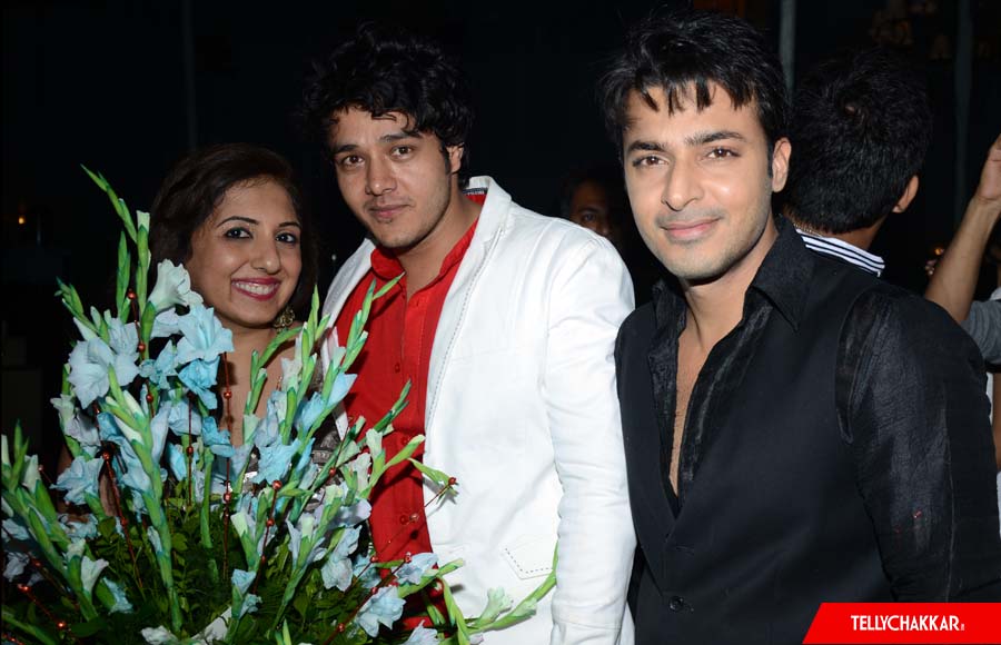 Aniruddh Dave and Akshay Sethi with Munisha Khatwani