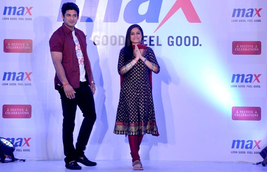 Siddharth Shukla and Toral Rasputra