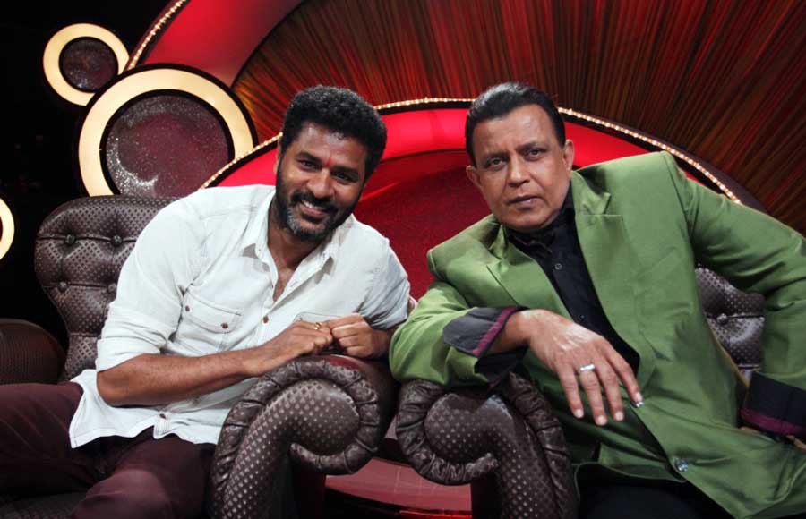 Prabhudheva and Grand Master Mithun Chakraborty