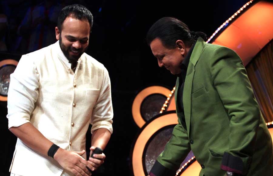 Rohit Shetty and Mithun da