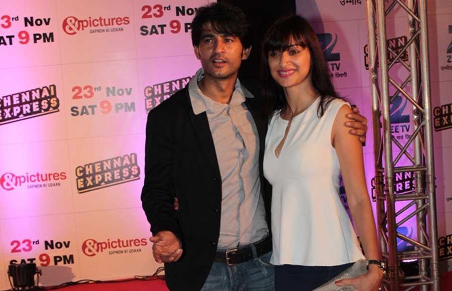 Hiten Tejwani and Gauri 