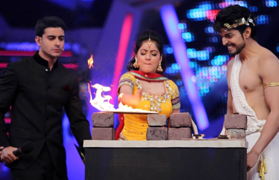 Gautam Rode, Deepika Singh and Gurmeet Choudhary