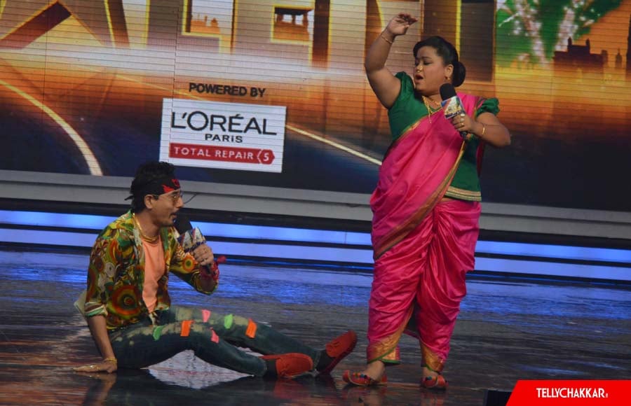 RJ Mantra and Bharti Singh