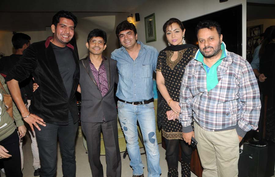 Ashutosh, Kamaal R Khan , with Raja Chaudhary, Sahila Chadha and Anil Sharma 