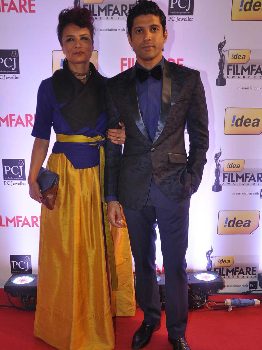 Farhan Akhtar & Adhuna 