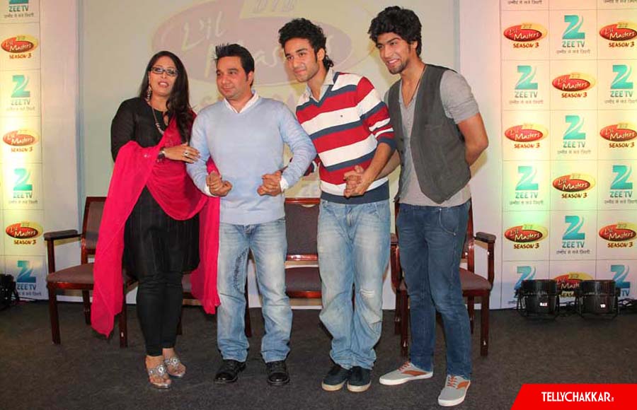 Geeta Kapoor, Ahmed Khan, Raghav and Sanam