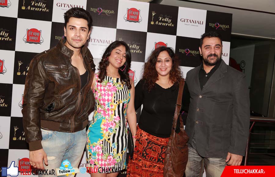 Piyush Sahdev with his family