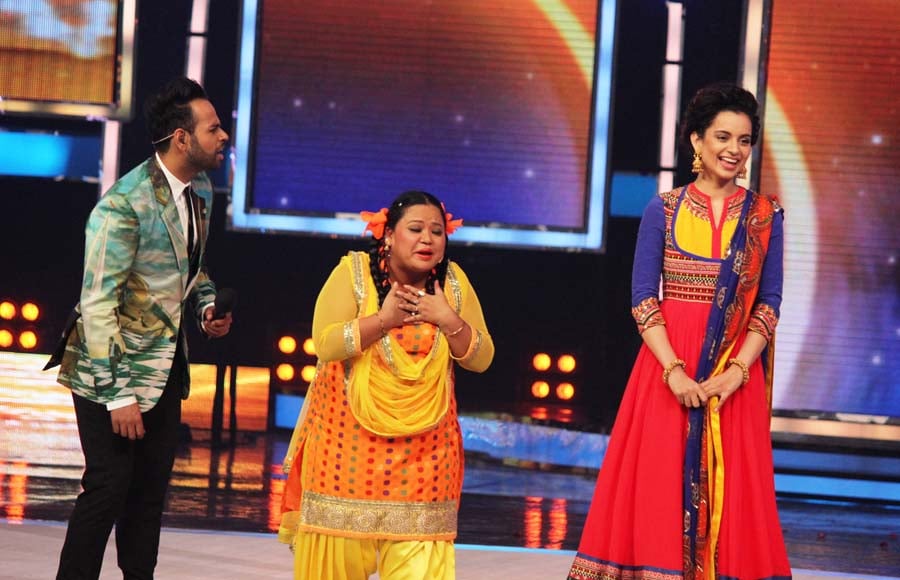 Andy ,Bharti Singh And Kangana Ranaut 