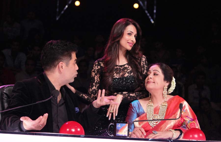 Karan johar ,Kirron Kher And Malaika Arora Khan