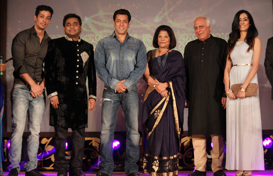 Salman Khan launches AR Rahman And Kapil Sibal's Music Album 'Raunaq'