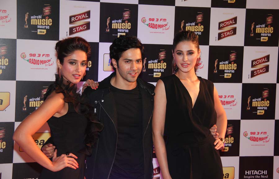  Ileana D'Cruz, Varun Dhawan and Nargis Fakhri 