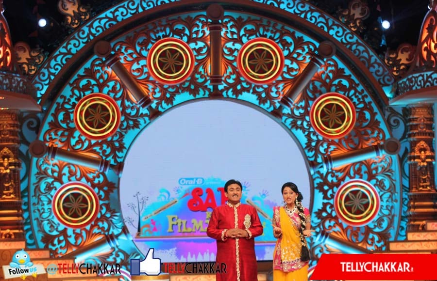 Dilip Joshi (Jetha) and Disha Vakani (Daya)