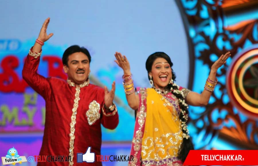 Dilip Joshi (Jetha) and Disha Vakani (Daya)