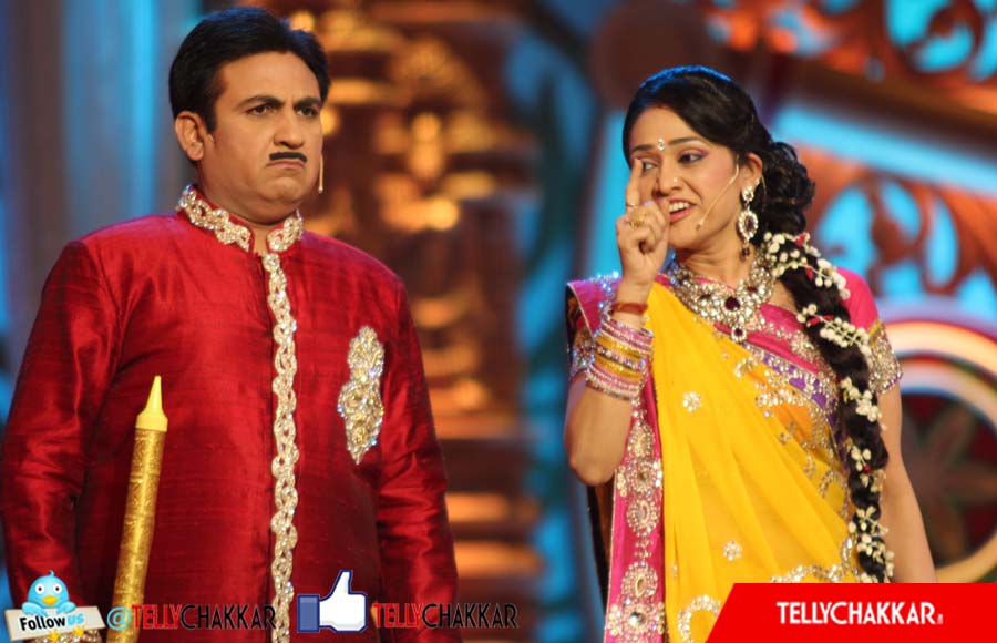 Dilip Joshi (Jetha) and Disha Vakani (Daya)