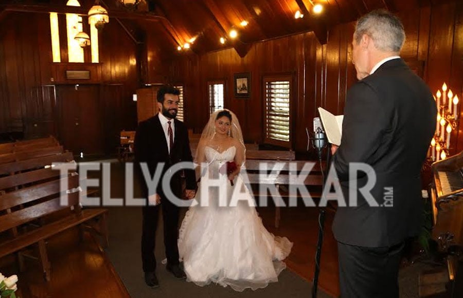 Jay Bhanushali and Mahhi Vij