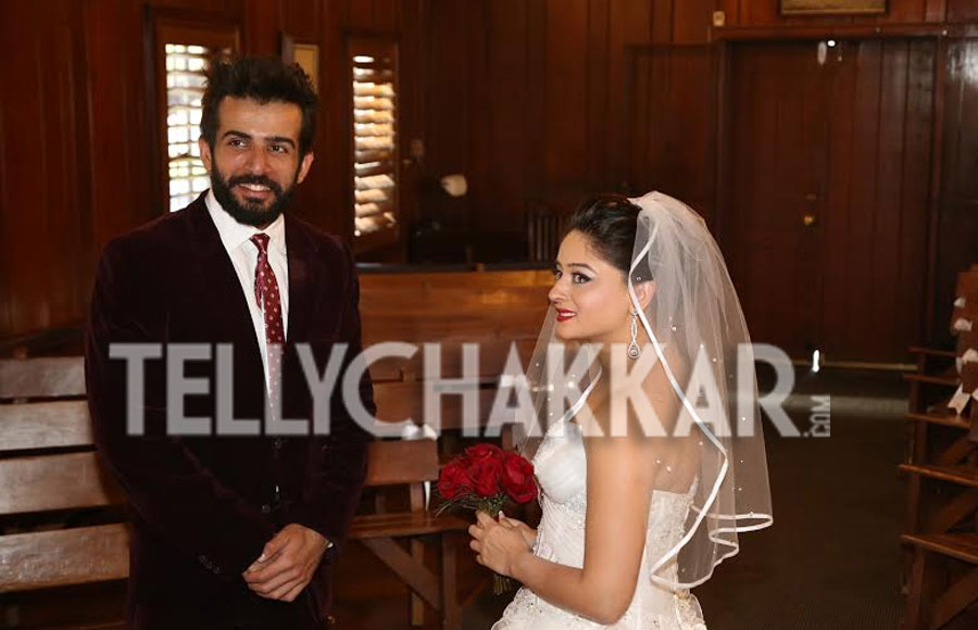 Jay Bhanushali and Mahhi Vij