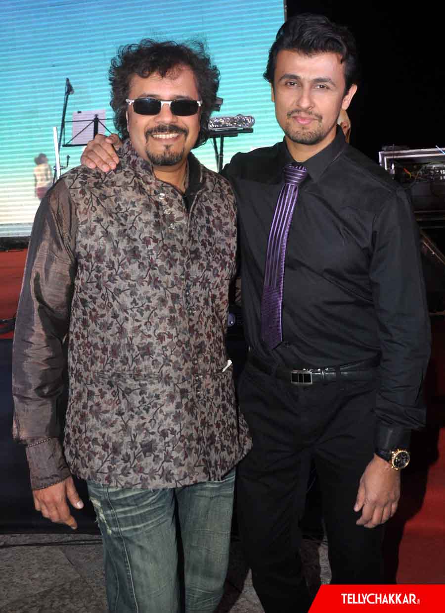 Debutant Music Director Bickram Ghosh and Sonu Nigam