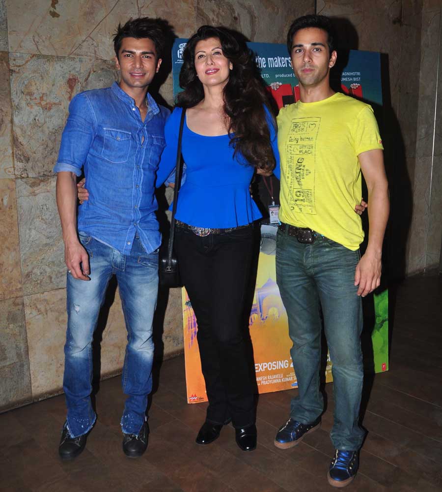 Bilal Amrohi,Sangeeta Bijlani and Pulkit Samrat