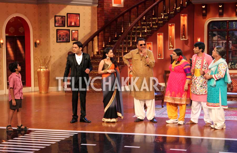 Amitabh Bachchan promotes Bhoothnath Returns on Comedy Nights with Kapil