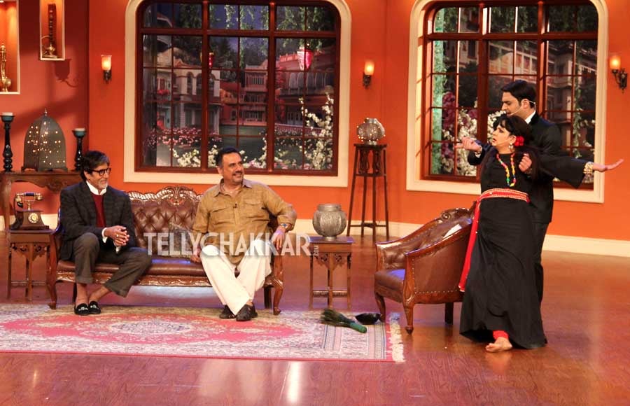 Amitabh Bachchan promotes Boothnath Returns on Comedy Nights with Kapil