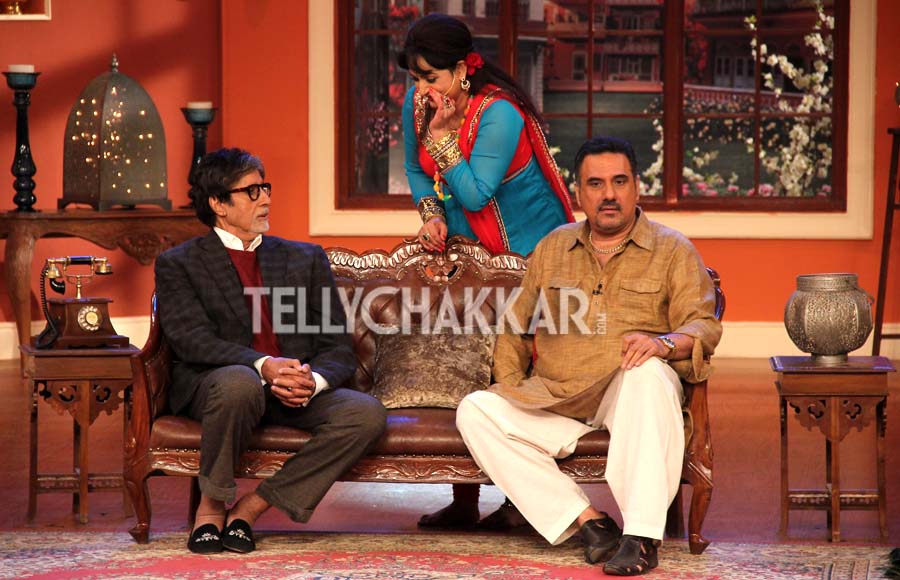 Amitabh Bachchan promotes Boothnath Returns on Comedy Nights with Kapil