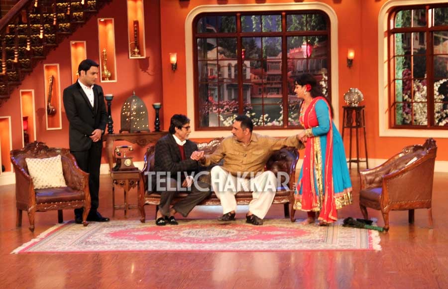 Amitabh Bachchan promotes Boothnath Returns on Comedy Nights with Kapil