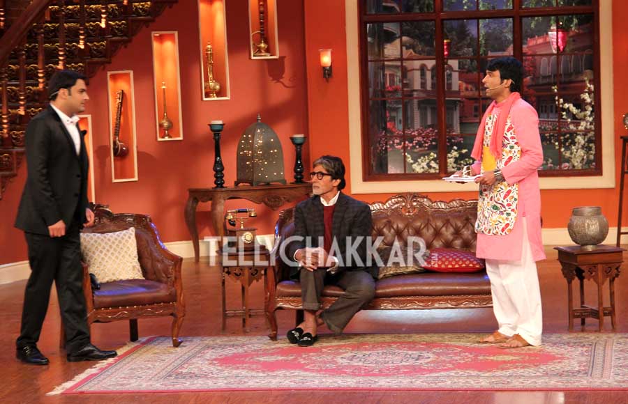 Amitabh Bachchan promotes Boothnath Returns on Comedy Nights with Kapil