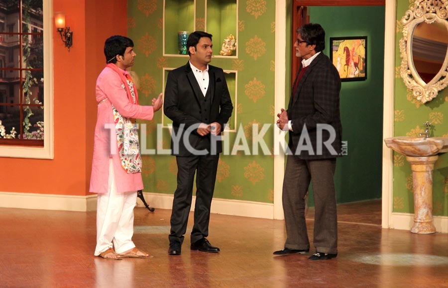 Amitabh Bachchan promotes Boothnath Returns on Comedy Nights with Kapil