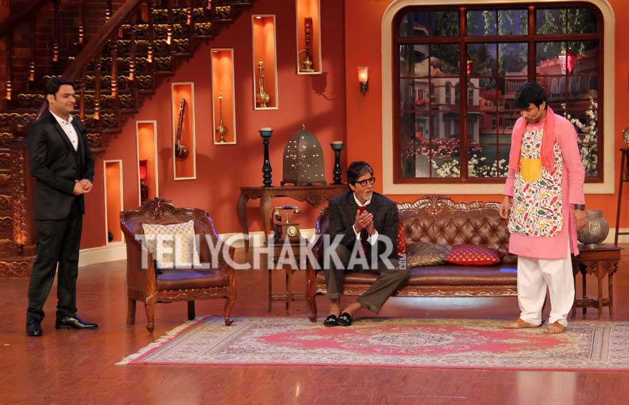 Amitabh Bachchan promotes Boothnath Returns on Comedy Nights with Kapil