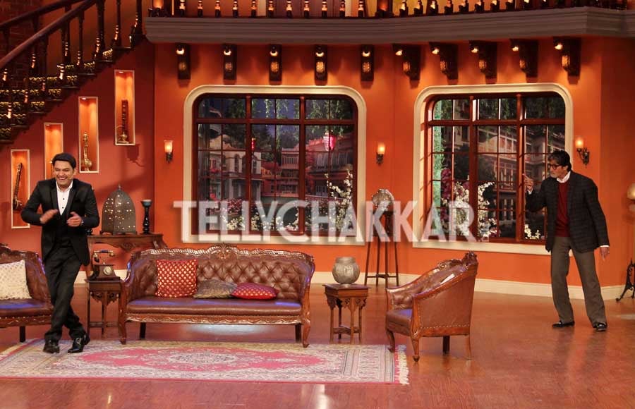 Amitabh Bachchan promotes Boothnath Returns on Comedy Nights with Kapil