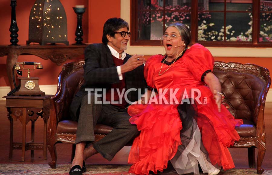 Amitabh Bachchan promotes Boothnath Returns on Comedy Nights with Kapil