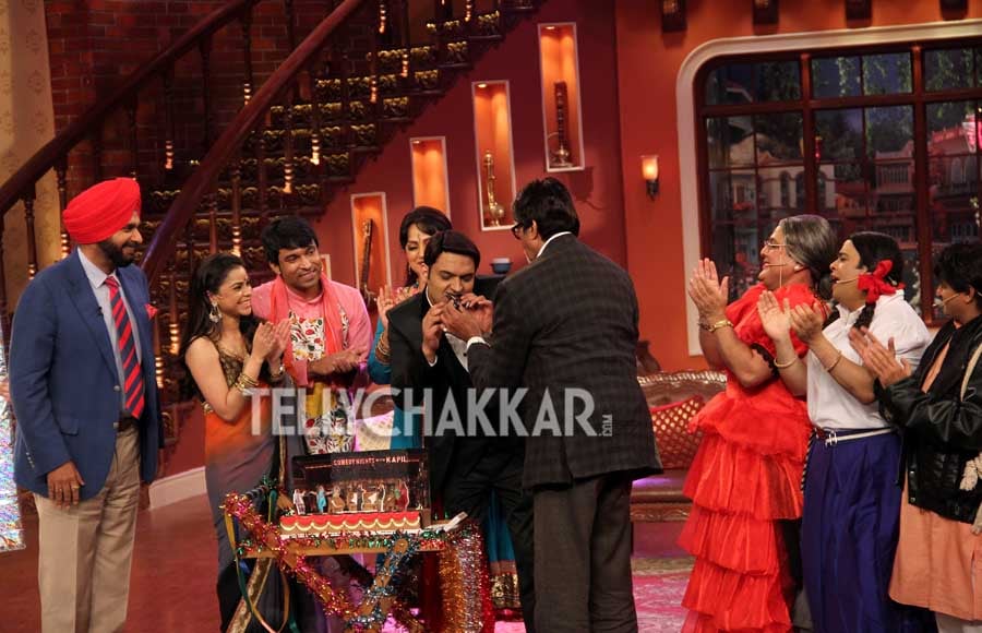 Amitabh Bachchan promotes Boothnath Returns on Comedy Nights with Kapil