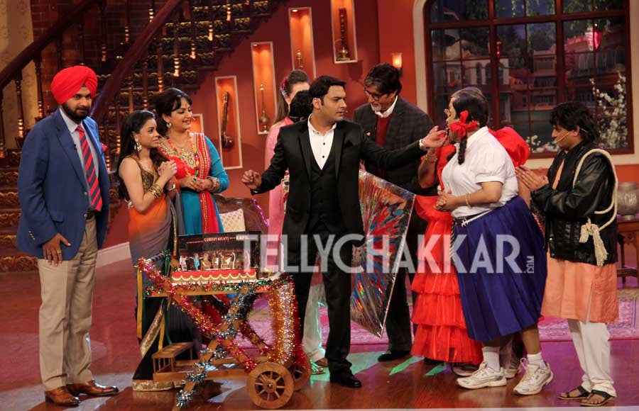 Amitabh Bachchan promotes Boothnath Returns on Comedy Nights with Kapil