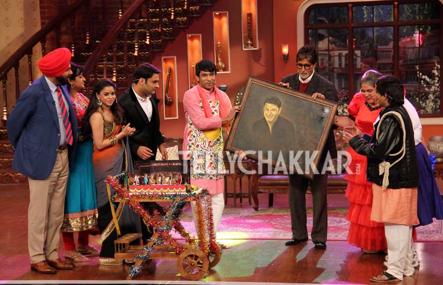 Amitabh Bachchan promotes Boothnath Returns on Comedy Nights with Kapil