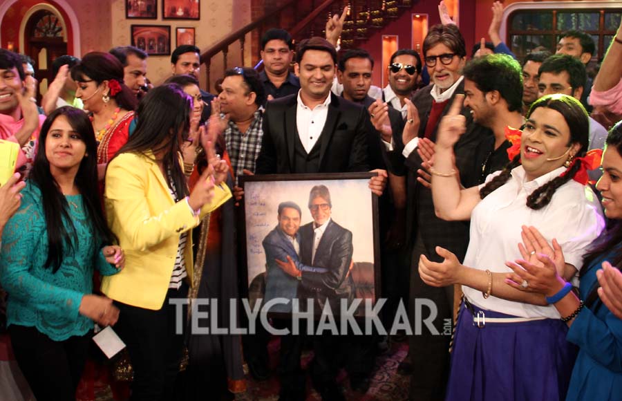 Amitabh Bachchan promotes Boothnath Returns on Comedy Nights with Kapil