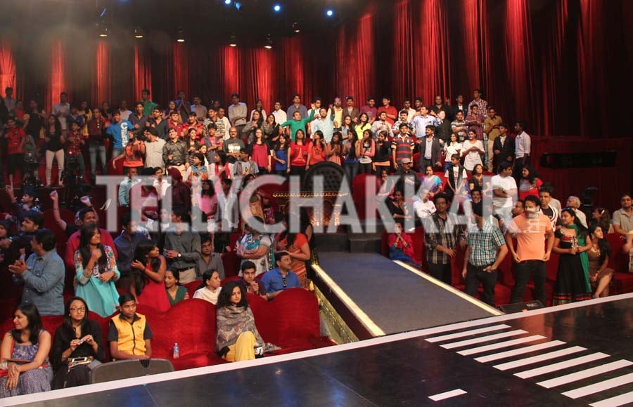 On the sets of Colors' Comedy Nights With Kapil