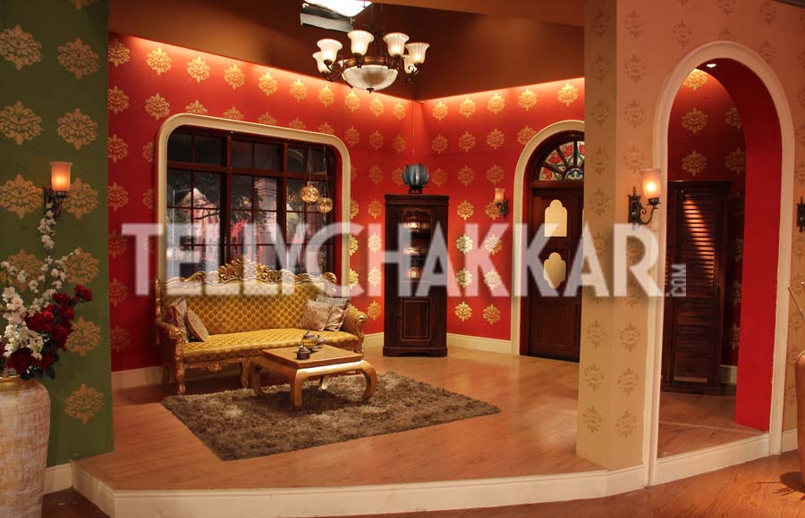 On the sets of Colors' Comedy Nights With Kapil