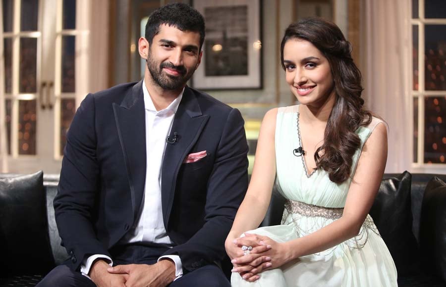 Aditya Roy Kapur with Shraddha Kapoor