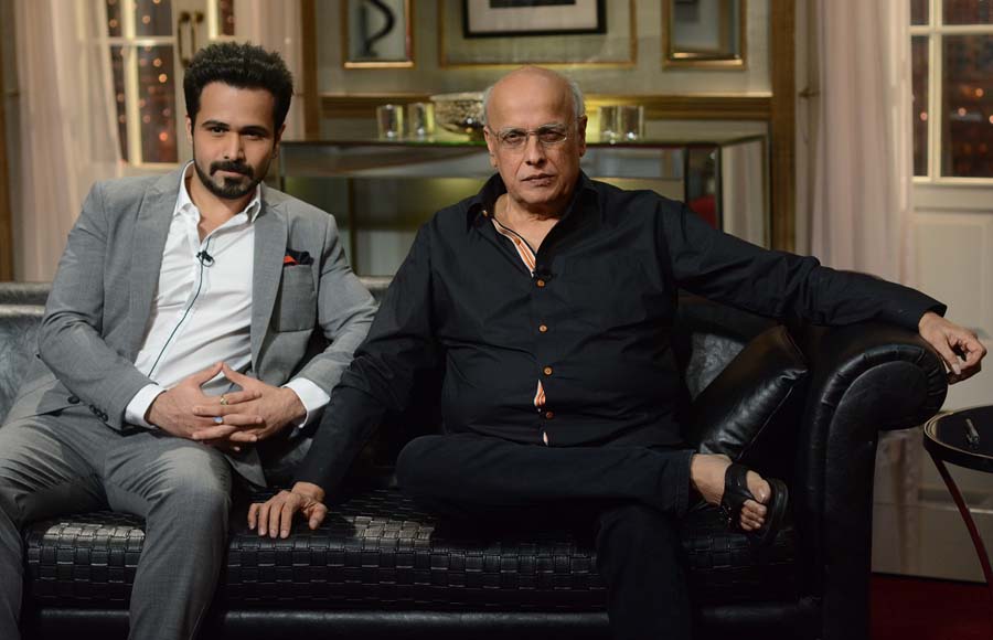 Emraan Hashmi with Mahesh Bhatt