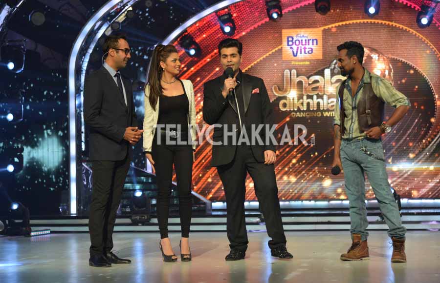 Ranvir Shorey, Drashti Dhami Karan Johar and Remo D'Souza