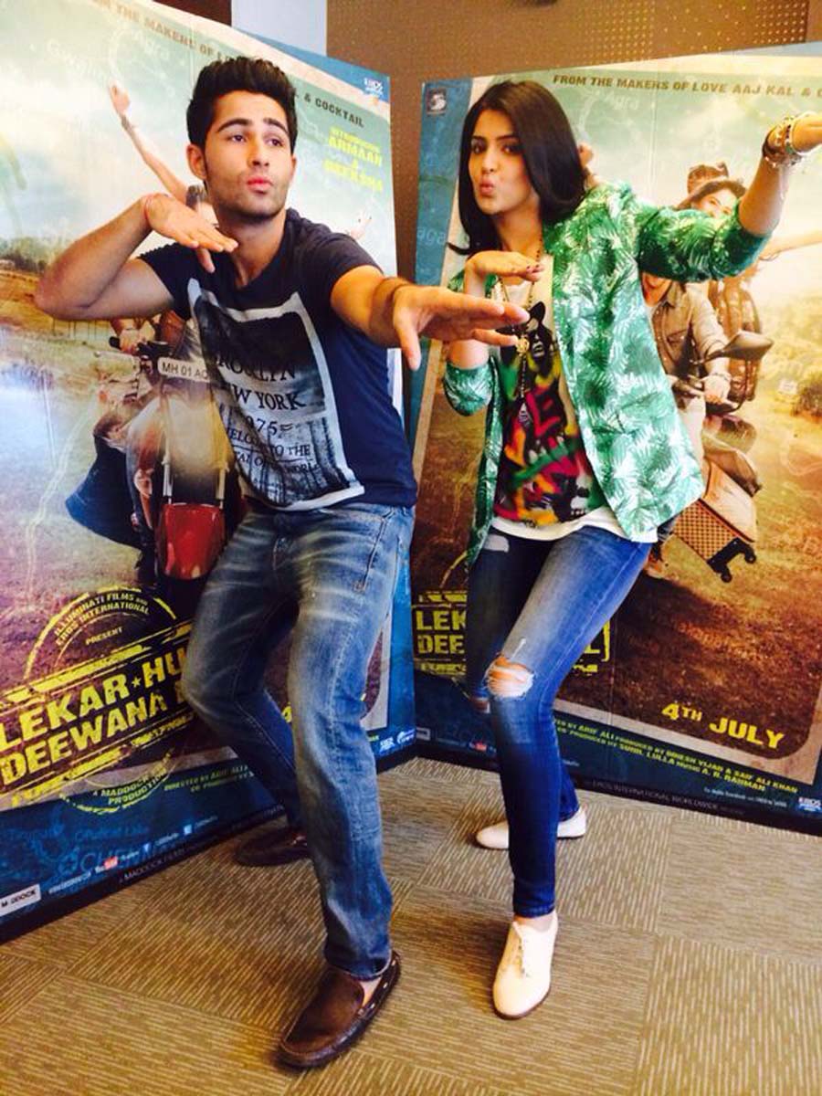 Armaan Jain and Deeksha Seth