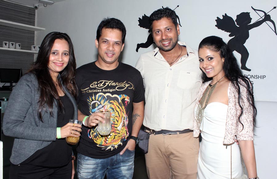 Mamta Patnaik, Yash Patnaik, Chavvi Mittal and her husband