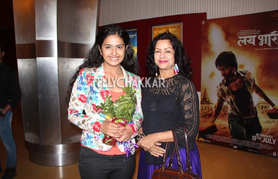 Avika Gor's birthday bash and screening of her Telugu film Uyyala Jampala