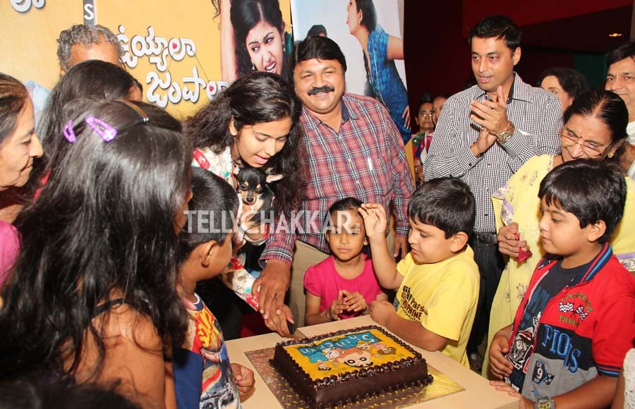 Avika Gor's birthday bash and screening of her Telugu film Uyyala Jampala