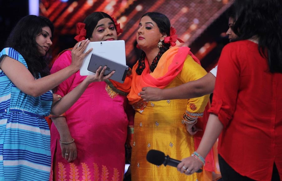 Kiku Sharda And Vidya Balan